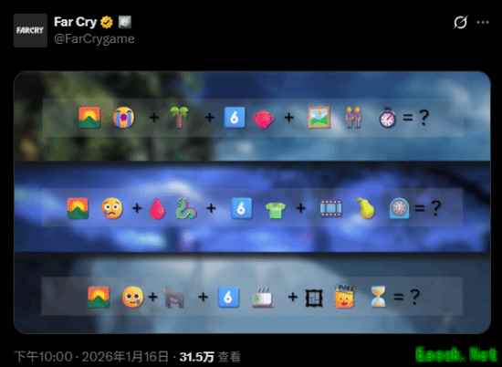 孤岛惊魂经典三部曲将推60帧升级