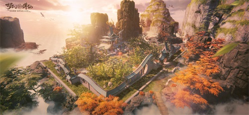 建造你的专属桃园《梦幻新诛仙》仙府新片温暖上线