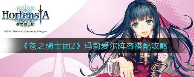 《苍之骑士团2》玛莉爱尔阵容搭配攻略