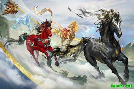 神骏交汇！魔域马年幻兽联动汗血宝马基地，共启文化传承之旅