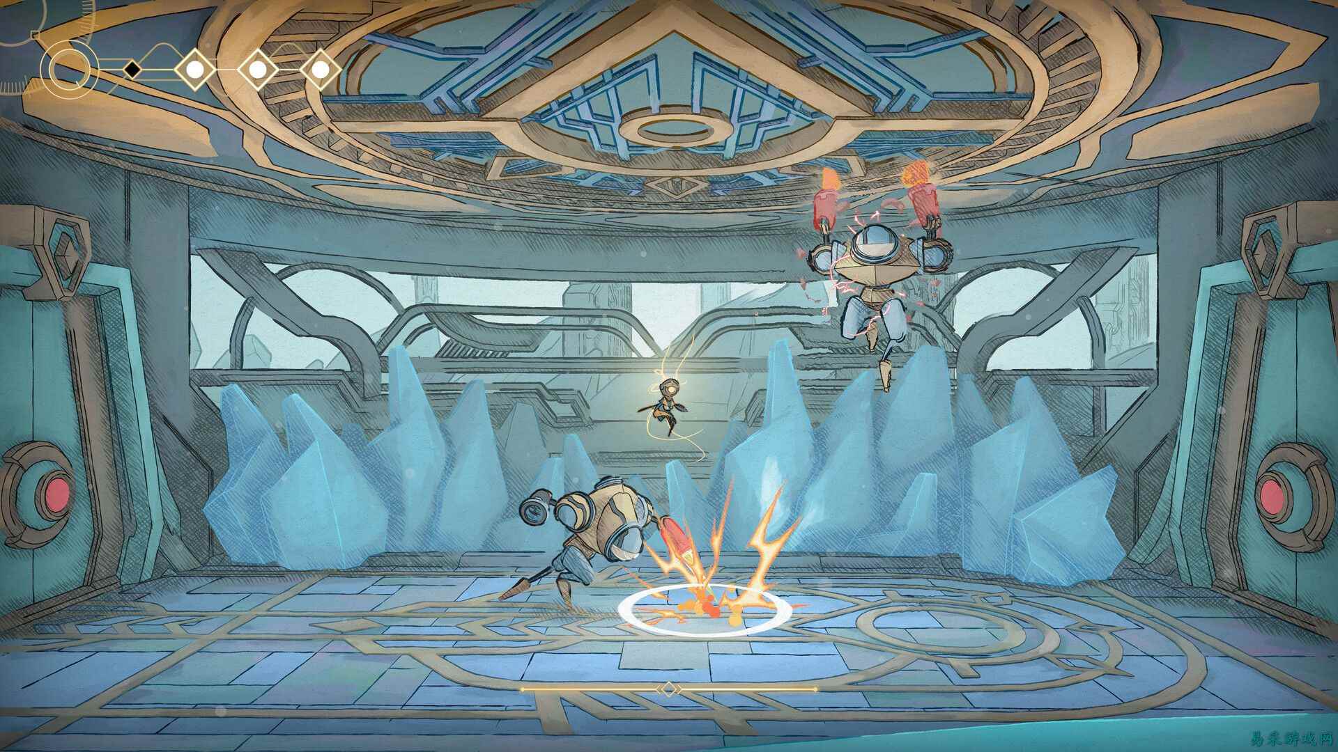 《Mio: Memories in Orbit》的“简单模式”是对《黑帝斯》机制的巧妙借鉴