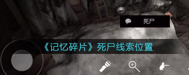 《孙美琪疑案：记忆碎片》五级线索——死尸