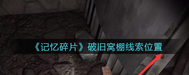 《孙美琪疑案：记忆碎片》五级线索——破旧窝棚