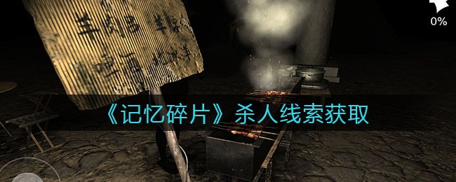 《孙美琪疑案：记忆碎片》四级线索——杀人