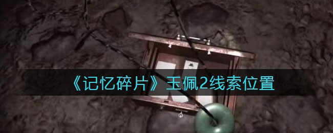 《孙美琪疑案：记忆碎片》四级线索——玉佩2