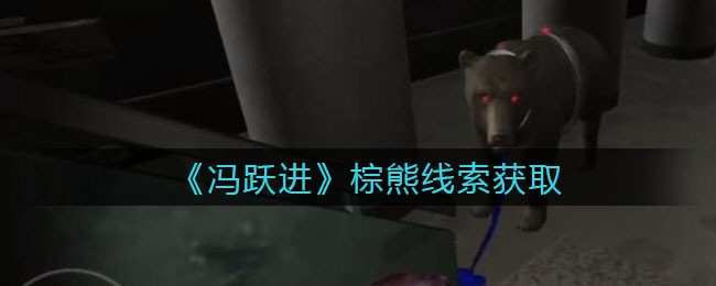 《孙美琪疑案：冯跃进》四级线索——棕熊