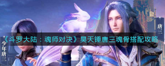 《斗罗大陆：魂师对决》昊天锤唐三魂骨搭配攻略