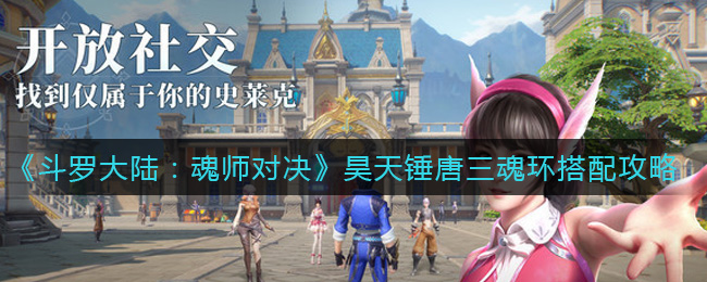 《斗罗大陆：魂师对决》昊天锤唐三魂环搭配攻略