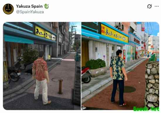 重制不如原版？《如龙极3》和原版对比图遭大量吐槽