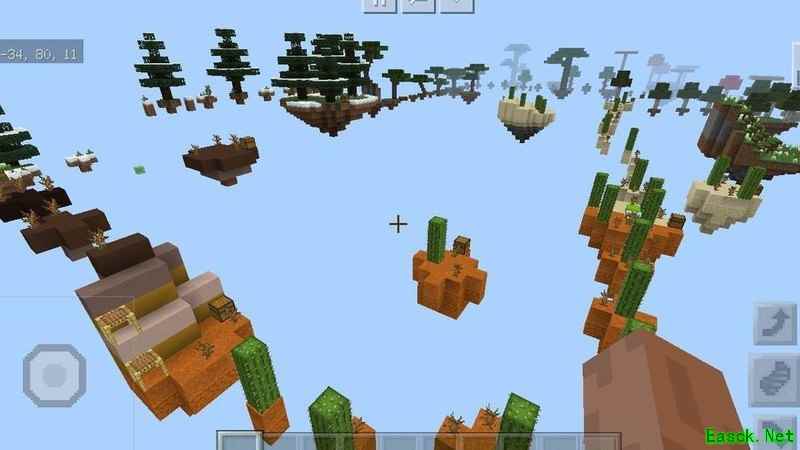 我的世界：移动版群系空岛生存跑酷