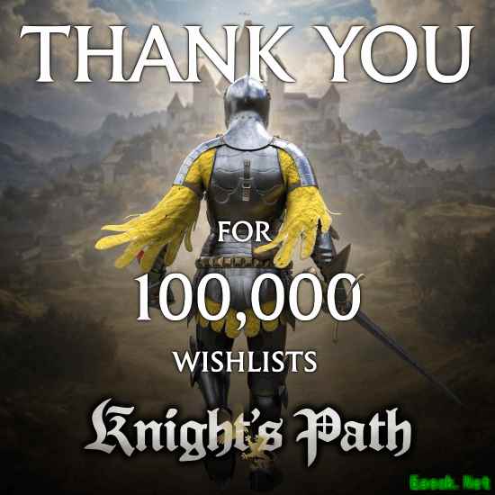 骑士之路Steam愿望单破10万，团队坚持游戏性本位引热议