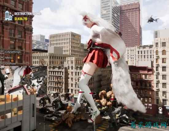 美少女巨物癖游戏新图：玉足狠狠奖励外星怪物！