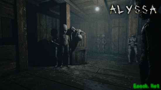ALYSSA免费试玩上线:无战斗、弱光源的幼女逃亡恐怖体验引热议