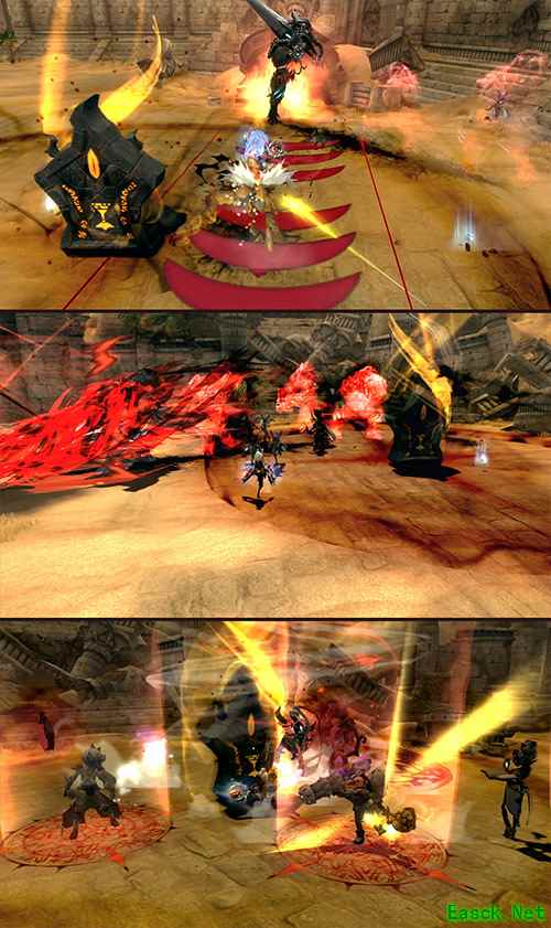 △与安息处入侵怪实战画面△）