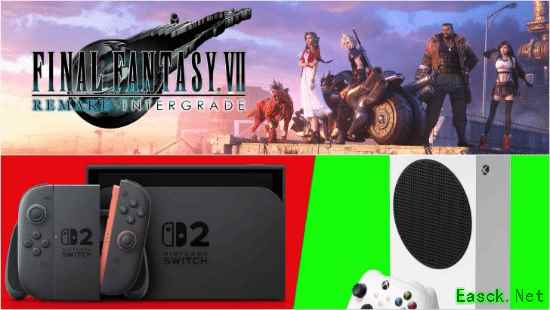 别瞧不起XSS！《FF7RE》纹理质量相比NS2更胜一筹