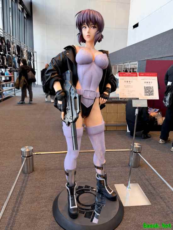 攻壳机动队30周年大型回顾展东京开幕，首发新作原画与空山基雕塑