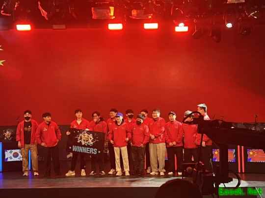 中国团队赛客场胜韩国  UNKNOWN豪取3连胜明日力破抗韩魔咒