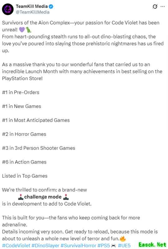 《Code Violet》PS5平台独占游戏  恐怖乐趣双重体验