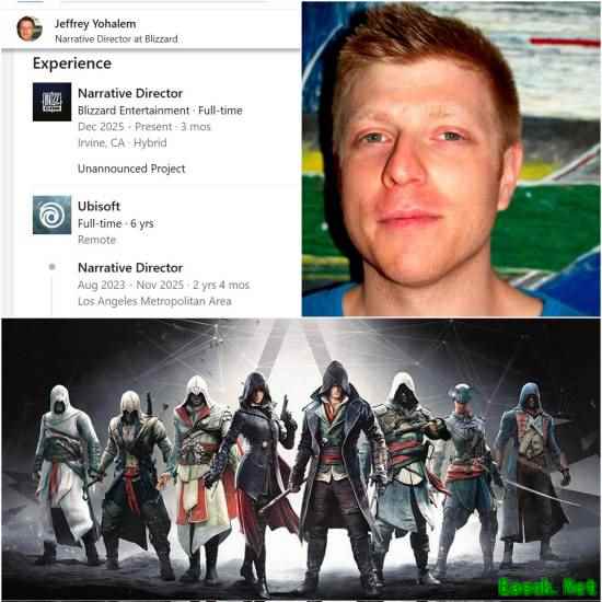 育碧老资历员工离职：曾参与育碧秘密项目！