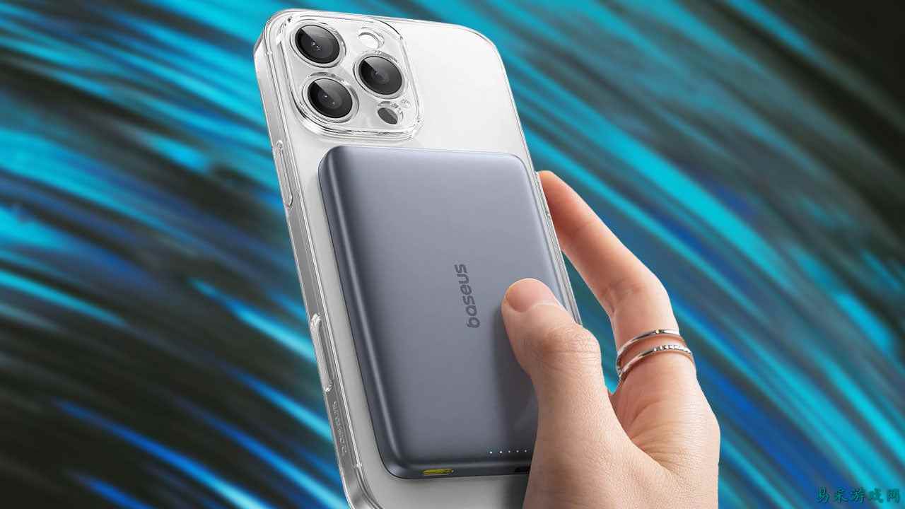 倍思 Picogo 10,000mAh 纤薄款 Qi2 认证 MagSafe 磁吸充电宝现享 6 折优惠