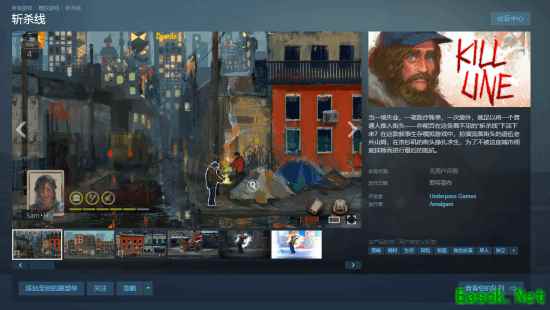 Underpass上线Steam：退伍军人山姆的洛杉矶街头生存叙事