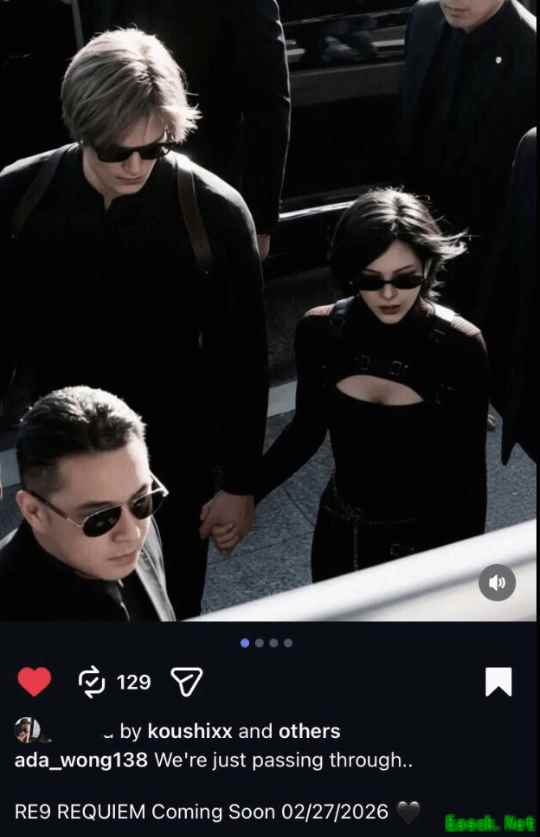 《生化9》总监暗示艾达王回归？点赞美图引猜测