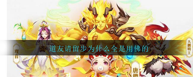 道友请留步为什么全是用佛的