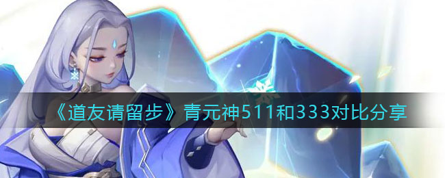 《道友请留步》青元神511和333对比分享