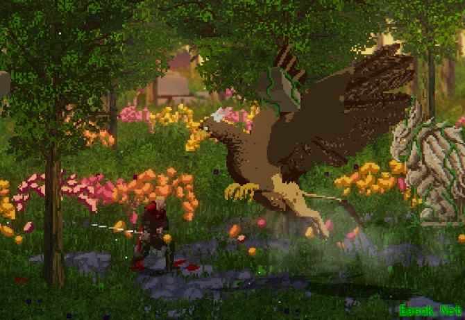 Crimson Capes登陆Steam：像素风魂系动作游戏，四人协战魔女猎人史诗