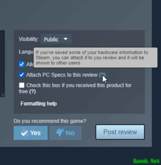 Steam更新功能!玩家可晒电脑配置 差评再也不能乱喷了