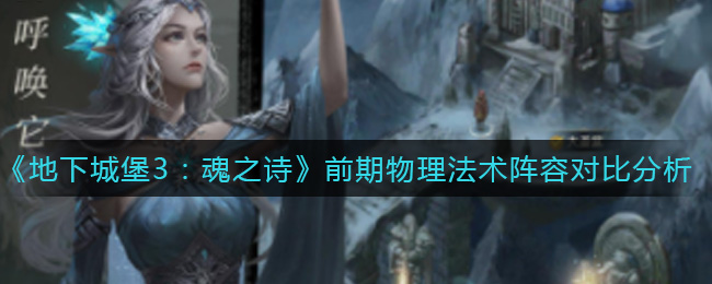 《地下城堡3：魂之诗》前期物理法术阵容对比分析