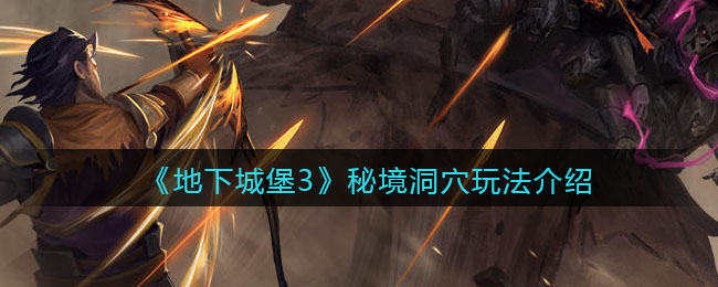 《地下城堡3：魂之诗》秘境洞穴玩法介绍