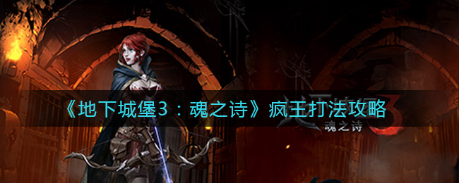 《地下城堡3：魂之诗》疯王打法攻略