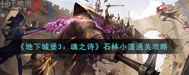 《地下城堡3：魂之诗》石林小道通关攻略