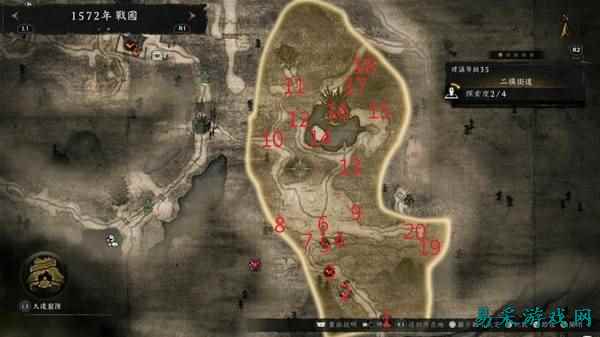 《仁王3》二俣街道全收集品位置一览