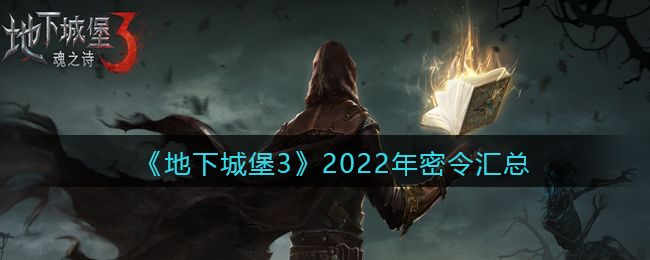 《地下城堡3：魂之诗》2022年密令汇总