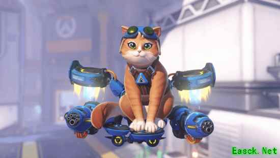 会飞还能拉人：玩家吐槽《守望先锋》这只猫太超模