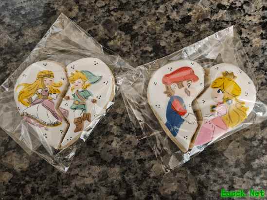 游戏人的浪漫！情人节收到妻子饼干：真爱了