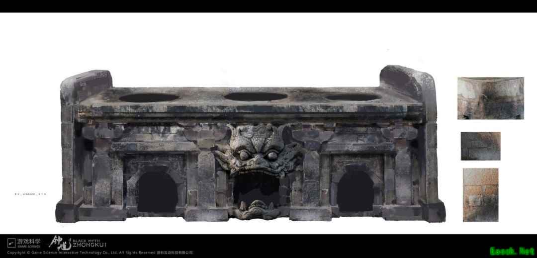 黑神话：钟馗曝厨房场景实机与概念手稿，展现美术设定深度