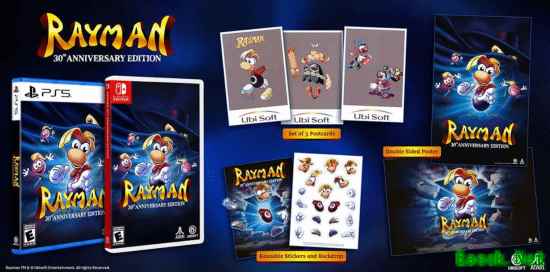 内含五个版本加周边！《雷曼：30周年纪念版》实体版详情