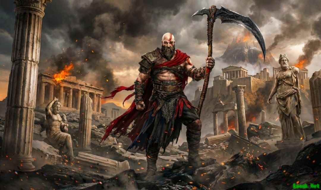 战神正统续作确认回归希腊神话，奎托斯将 wielding 镰刀新武器