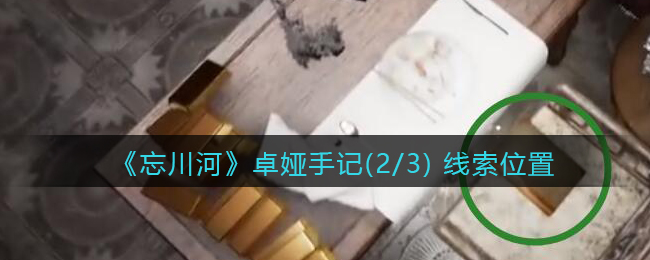 《孙美琪疑案：忘川河》四级线索——卓娅手记(2/3)