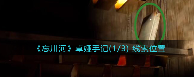 《孙美琪疑案：忘川河》四级线索——卓娅手记(1/3)