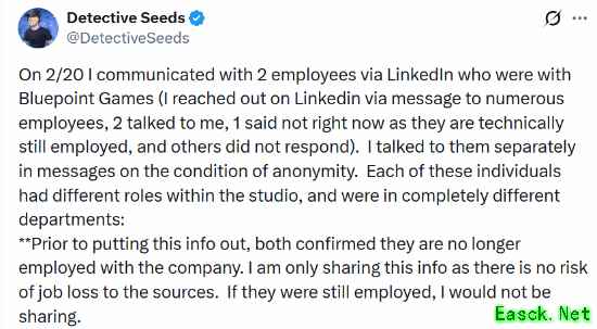 蓝点工作室解散内幕曝光 《战神》服务项目夭折成关键