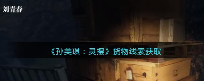 《孙美琪疑案：灵摆》五级线索——货物