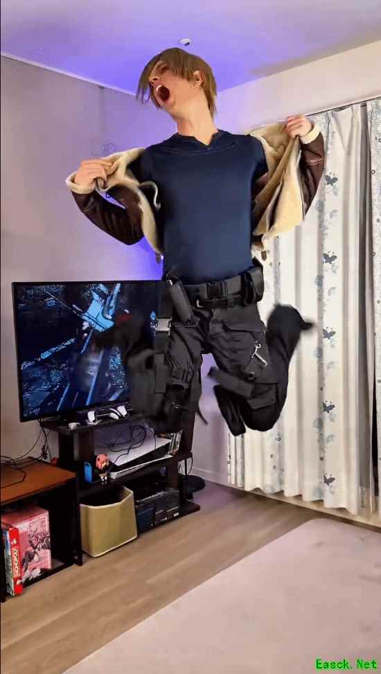 COSer创意视频引爆生化危机9发售前玩家情绪狂欢