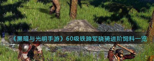《黑暗与光明手游》60级铁蹄军骁骑进阶饲料一览