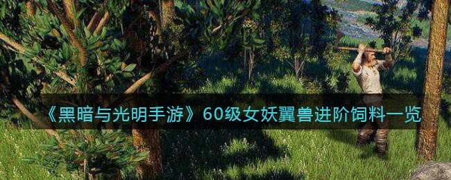 《黑暗与光明手游》60级女妖翼兽进阶饲料一览