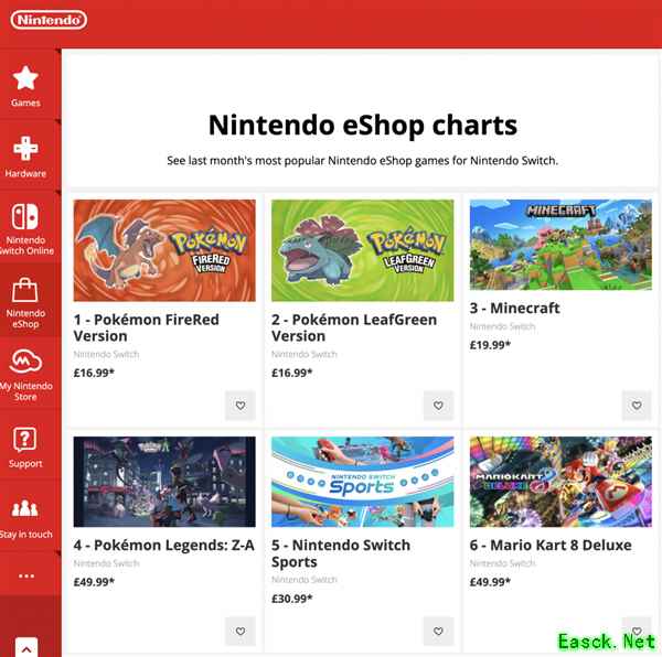 宝可梦 火红/叶绿登陆Switch双平台,2月27日发售引全球预售热潮