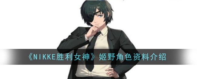《NIKKE胜利女神》姬野角色资料介绍